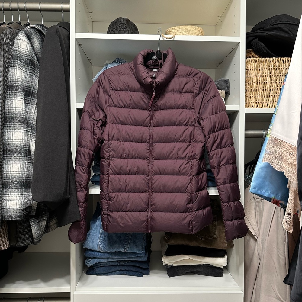 Purple Ultra Light Down Jacket